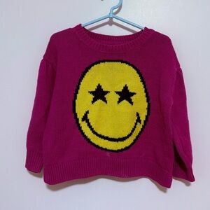 GAP Bright Pink Knit Sweater
